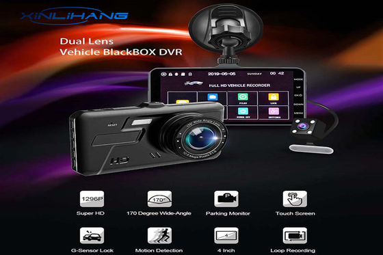 4 polegadas LCD FHD1080P vídeo grande angular para carro Dvr Dash Cam câmera versão noturna