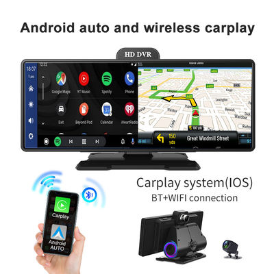 DVR de carro 4K 10,26&quot; Android Carplay Dashboard Auto ADAS WiFi Dash Cam