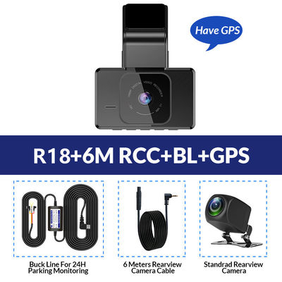 24h ADAS 4g Espelho Retrovisor Inteligente Gravador de Carro Dual Dash Cam GPS DVR Loop Recording