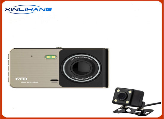 ADAS 1080p DVR Dual Lens Blackbox DVR Dash Cam para gravação em loop de carro
