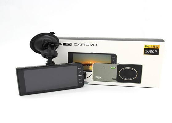 Câmera de painel com sensor de movimento gravador DVR 1080P com câmera reversa