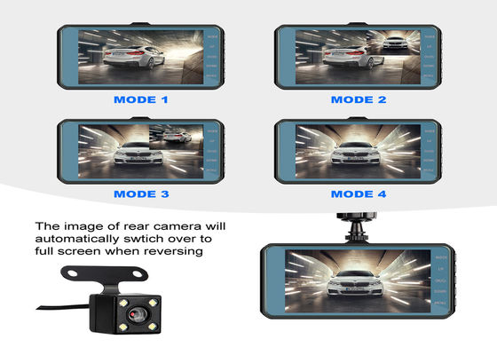 Câmera de carro personalizada FHD 1080P sistema de câmera de veículo com DVR