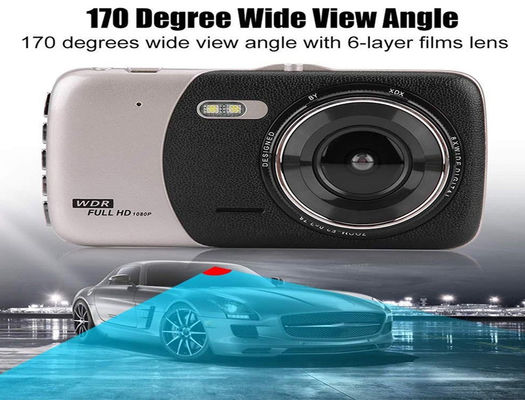 9,66 polegadas 30FPS câmera frontal do carro gravador de vídeo registrador para carro FHD 1080P