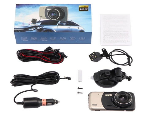 9,66 polegadas 30FPS câmera frontal do carro gravador de vídeo registrador para carro FHD 1080P