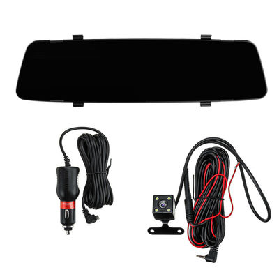 4,5 polegadas 24H Mirror Dash Cam Recorder Full HD 1080P para carros