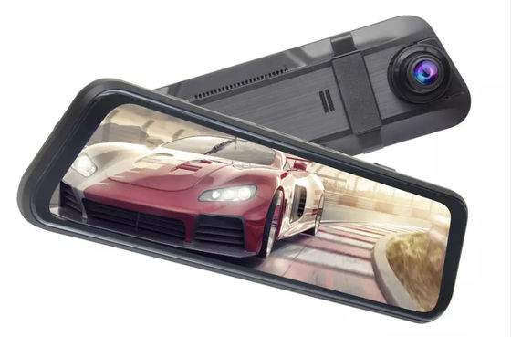 Tela de toque IPS 2.5D de 10 polegadas montada no painel monitor de estacionamento com câmera FHD1080P