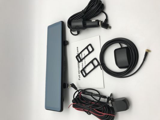 Retrovisor de 12 polegadas Nextbase 4k Dash Cam WIFI GPS Painel do carro Câmera Gravador Detecção de radar