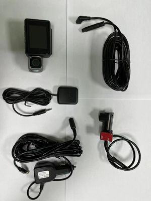 Carro IPS 4K Wifi GPS 1080p HD DVR Dashcam para frente e traseira interna