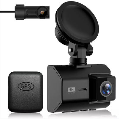 Dashcam dupla IPS de 2 polegadas WiFi 4K 2K dupla com sensor Sony IMX335