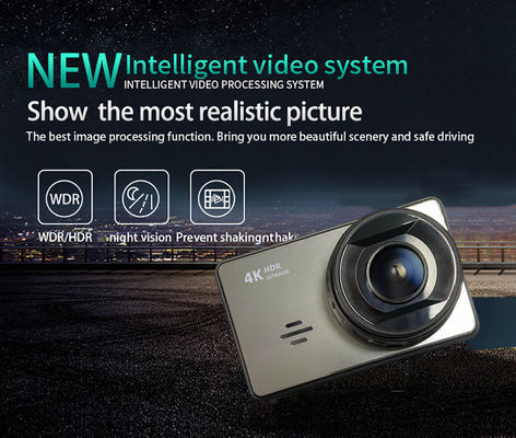 XINLIHANG 3 polegadas Hd WIFI Segurança 4K GPS Dash Cam Câmeras Para Carros Lentes Duplas
