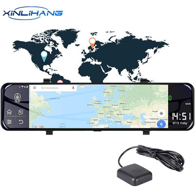 12&quot; Android 8.1 HD1080P 4g carro DVR Dash Cam com espelho de transmissão ao vivo