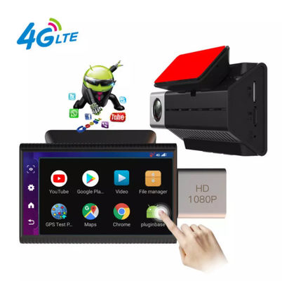 3&quot; Android 8.1 4G Dvr Câmera Frontal Câmera Carro Filmadora HD1080P Navegação GPS