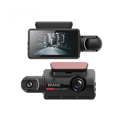 Retrovisor de carro Blackbox DVR Dash Cam Câmera digital para carro Painel 3 lentes 1080p