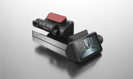 2 lentes de vídeo GPS DVR câmera filmadora de carro visão noturna loop de gravação FHD1080P