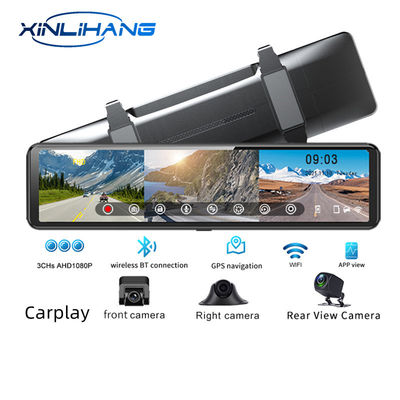 Sem fio Carplay Full HD Wi-Fi Adas Usb Carro DVR Câmera 1440P
