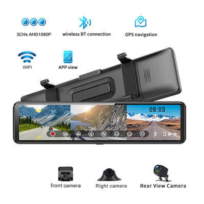 Espelho retrovisor Personalizar Carplay Painel Car Play Bluetooth DVR 2.5K 1440P