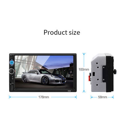 Universal Motion ativado Dashcam Navigator 7,0 polegadas tela Ips carro DVR FM DVD player