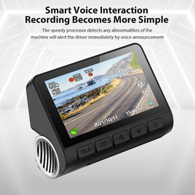 Registrador Camara Dashcam Video Recording da caixa negra DVR da câmera do veículo do carro de Wifi GPS 4K