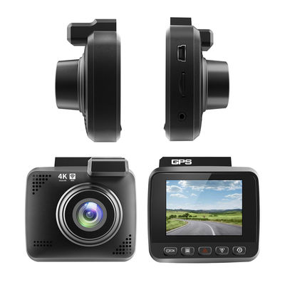 A visão noturna 4K GPS de SONY IMX335 precipita a came Dual Camera 170 câmera do carro do FOV DVR do grau