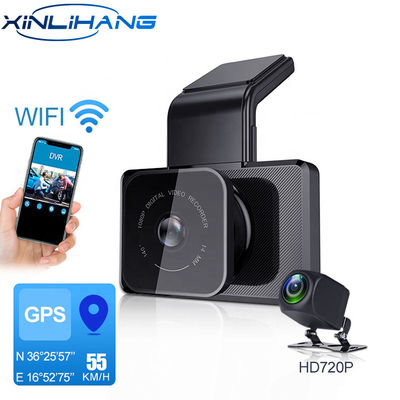Sistema de câmera de vigilância de carro DVR com gravação de loop de sensor G